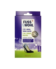 Fusswohl Fusswohl Topuk Yastığı 2ın1 Alt&Üst Topuk 1 Adet