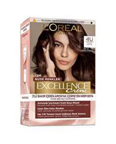 L’Oréal Paris L’Oréal Paris Excellence Nude Saç Boyası Kahve 4U 1 adet