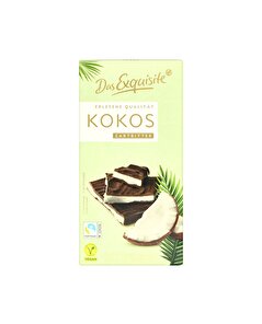Das Exquisite Das Exquisite Tablet Çikolata Hindistan Cevizli Bitter 140 gr