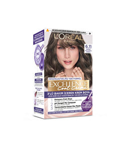 L’Oréal Paris L’Oréal Paris Excellence Cool Creme Saç Boyası Ekstra Küllü Koyu Kahve 6.11