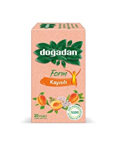 Doğadan Doğadan Form Çayı Kayısılı 20'li