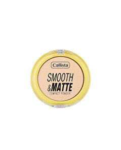 Callista Callista Smooth Matte Compact Powder Mat Görünümlü Pudra 51 Soft Sand