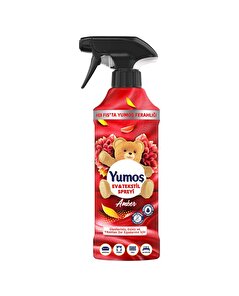 Yumoş Yumoş Ev ve Tekstil Spreyi Amber Yıkanması Zor Eşyalar İçin 450 ml