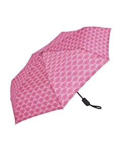 Ideenwelt Ideenwelt Mini Otomatik Şemsiye Pembe Grafik