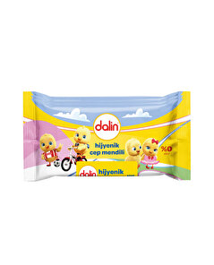 Dalin Dalin Islak Cep Mendili Hijyenik 3x15 adet