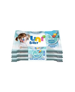 Uni Baby Uni Baby Aktif Islak Mendil 24+ Ay 3x15'li