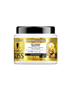 Gliss Gliss Saç Bakım Maskesi 4'ü 1 Arada Oil Nutritive Besleyici 400 ml