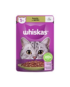 Whiskas Whiskas Yaş Kedi Maması Poşet Kuzulu 85 gr