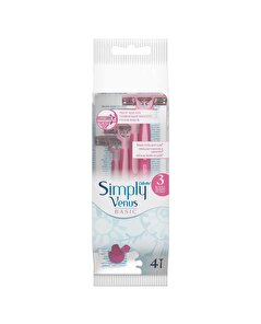 Gillette Venus Gillette Venus Simple 3 Basıc 4'lu Poşet 1 Adet