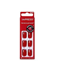 Impress Impress Color Kendinden Yapışkanlı Takma Tırnak Kısa Reddy or Not