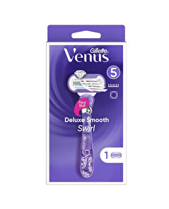 Gillette Venus Gillette Venus Swirl Extra Smooth Tıraş Makinesi, 5 Bıçaklı 1 Yedek Başlık
