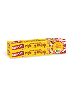Koroplast Koroplast Hazır Kesim Pişirme Kağıdı 1 Alana 1 Bedava 2'li