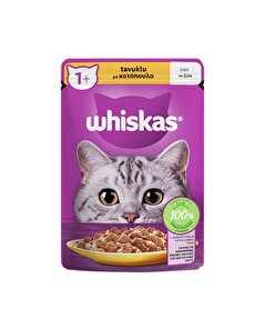 Whiskas Whiskas Yaş Kedi Maması Poşet Tavuklu 85 gr