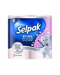 Selpak Selpak Tuvalet Kağıdı Extra Banyo Ferahlatma 8'li