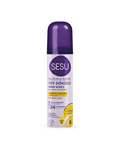 Sesu Sesu Tüy Dökücü Sprey Normal Ciltler 150 ml