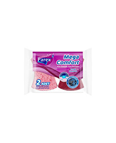 Parex Parex Sünger Mega Comfort Oluklu 2'li