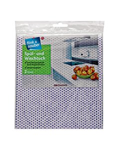 Flink & Sauber Flink & Sauber Mutfak Bezi 2'li 35x38 cm