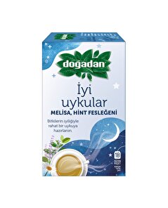 Doğadan Doğadan Melisa Ve Hintfesleğenli Çay İyi Uykular 18'li