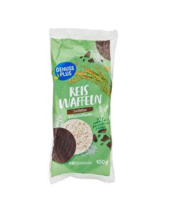 Genuss Plus Genuss Plus Pirinç Patlağı  Bitter Çikolatalı 100 gr