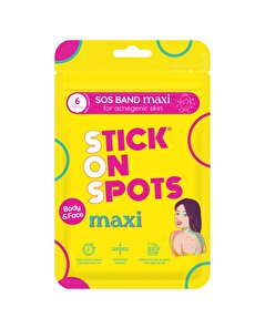 Stick On Spots Stick On Spots SOS Band Maxi Yüz ve Vücut 6'lı