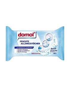 Domol Domol Yüzey Temizleme Mendili Saf Temizlik 50'li
