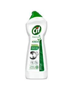 Cif Cif Krem Yüzey Temizleyici Amonyaklı Yağ ve Kireç Sökücü Leke Çıkarıcı 750 ml