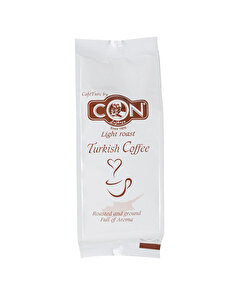 Con Con Türk Kahvesi Kıbrıs Kahvesi Tek Kavrulmuş Yumuşak İçim 100 gr