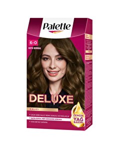 Palette Deluxe Palette Deluxe Saç Boyası Koyu Kumral No: 6-0 50 ml