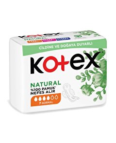 Kotex Kotex Natural Hijyenik Ped Ultra Normal 7'li