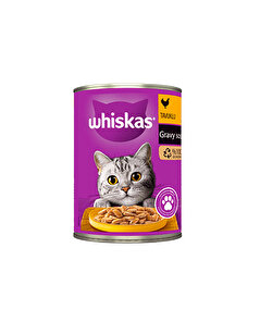 Whiskas Whiskas Kedi Maması Konserve Tavuklu 400 Gr