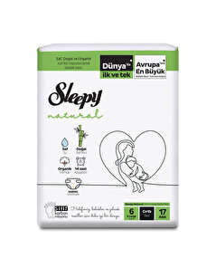 Sleepy Baby Sleepy Bebek Bezi Jumbo 6 Beden XL 17'li