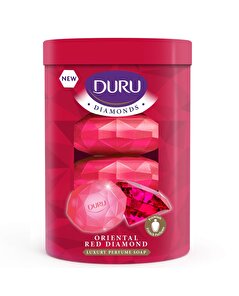 Duru Duru Katı Sabun Diamonds Series Red 4x90 gr