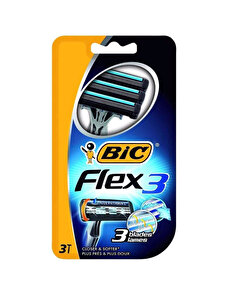 BIC BIC Flex 3 Traş Bıçağı Klasik 3 Bıçaklı 3'lü