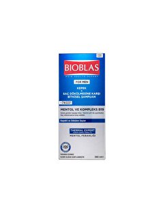 Bioblas Bioblas Şampuan Mentol & Kompleks B19 Kepek ve Dökülme Karşıtı 360 ml
