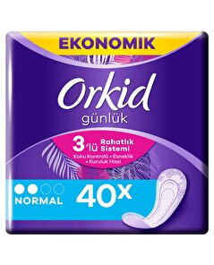 Orkid Orkid Günlük Ped Normal 40'lı