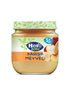 Hero Baby Hero Baby Karışık Meyve Püreli Kavanoz Mama 125g