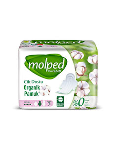 Molped Molped Hijyenik Ped Ultra Pure & Soft Tekli Uzun 7'li