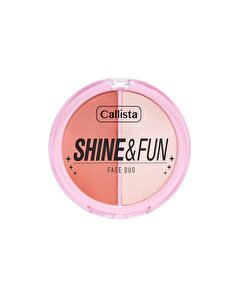 Callista Callista Shine & Fun Face Duo Allık & Aydınlatıcı Paleti 140 Good Company