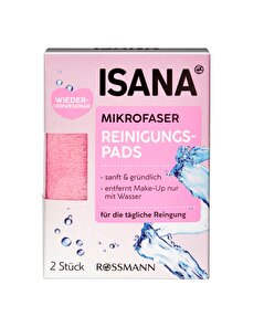 Isana Isana Mikrofiber Yüz Temizlik Pedi 2'li