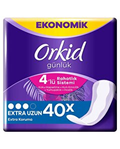 Orkid Orkid Günlük Ped Extra Uzun 40'lı