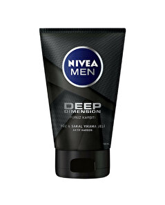 Nivea Men Nivea Men Yüz Temizleme Jeli Deep Dimension 100 ml
