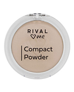 Rival Loves Me Rival Loves Me Kompakt Pudra No:01 Porcelain 10 g
