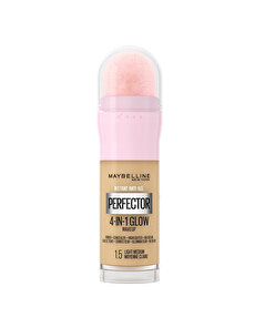 Maybelline Maybelline Instant Perfector Glow 4 Etki 1 Arada Fondöten 1.5 Light Medium