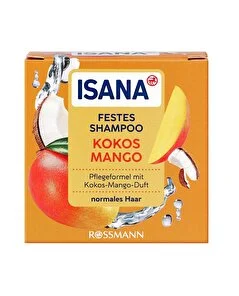 Isana Isana Katı Şampuan Hindistan Cevizi - Mango Kokulu 65 g