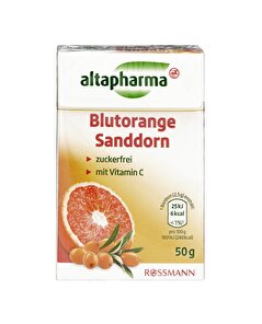 Altapharma Altapharma Kutu Şekerleme Bonbon Kan Portakalı 50 gr