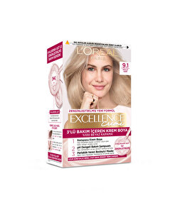 L’Oréal Paris L’Oréal Paris Excellence Creme Saç Boyası Küllü Sarı 9.1