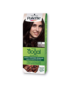 Palette Palette Saç Boyası Natural Colors 3-0 Koyu Kahve 50 ml
