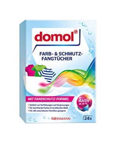 Domol Domol Renk Ayırıcı Mendil Çamaşır Makinesi İçin 24'lü