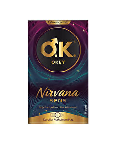 Okey Okey Prezervatif Nirvana Sens 8'li