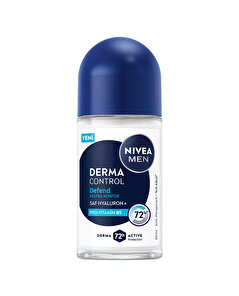 Nivea Men Nivea Men Erkek Roll-On Deodorant Derma Control Defend 50 ml